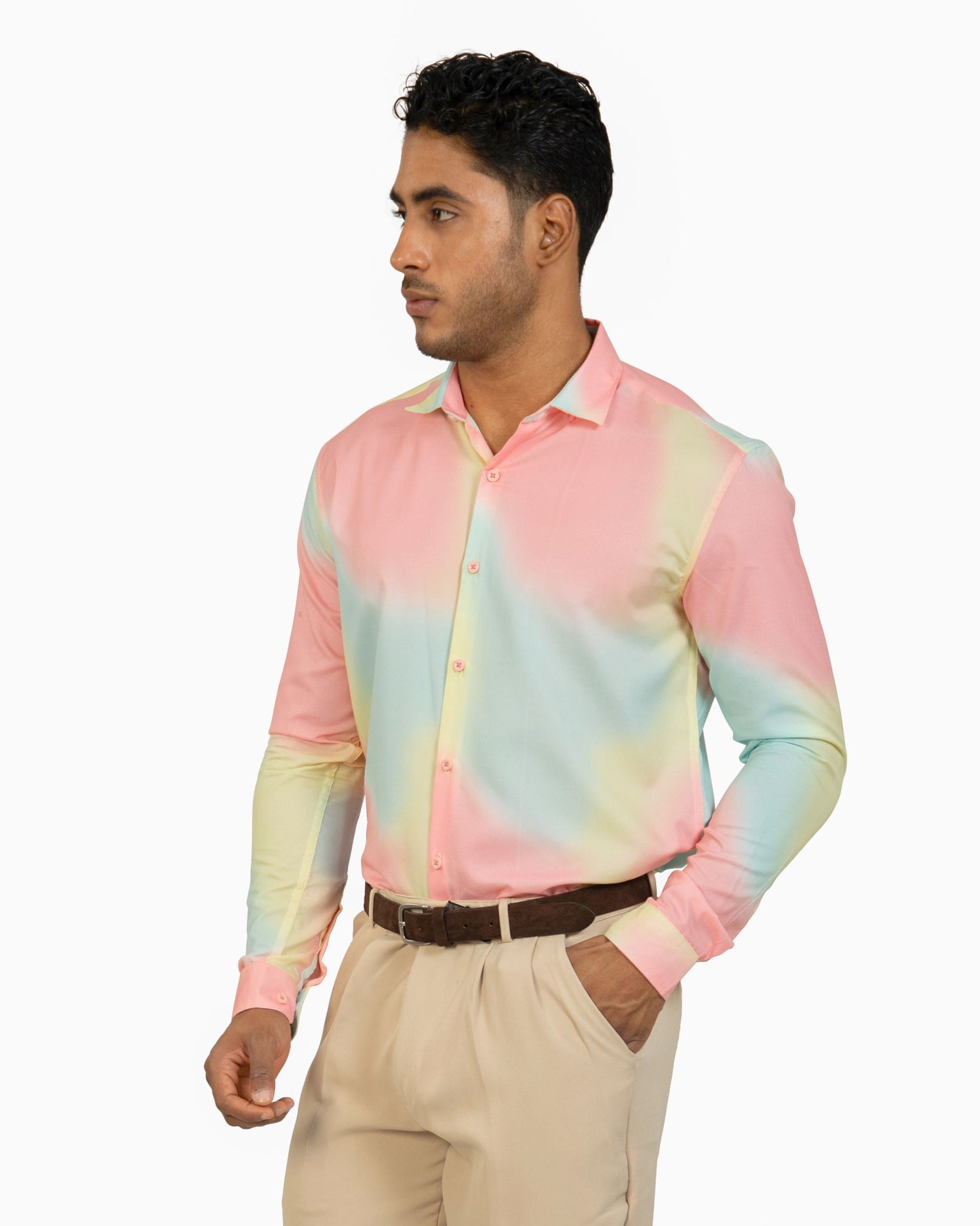 "Abstract Long Sleeve Shirt"