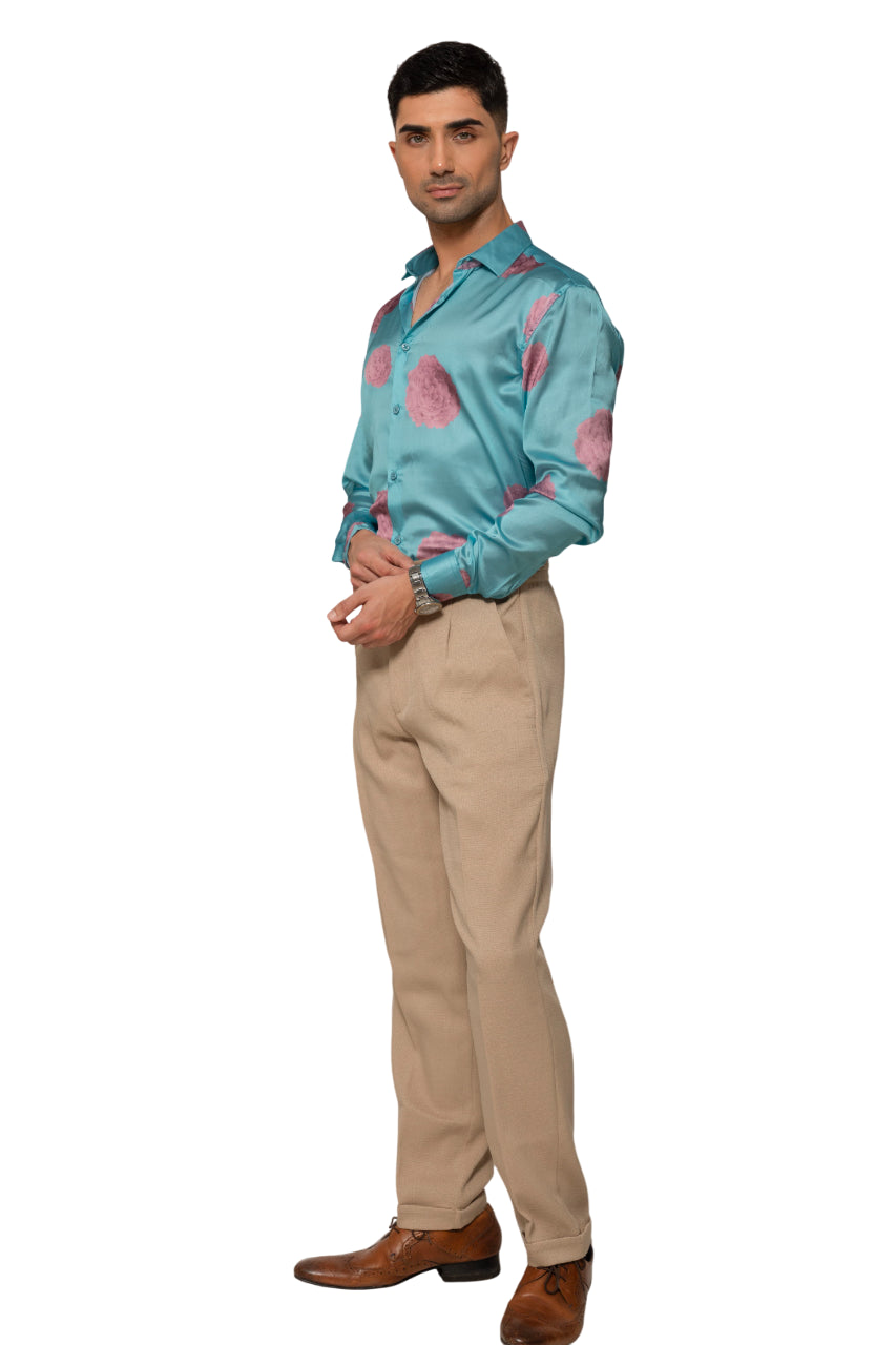 "Floral Sky Shirt"
