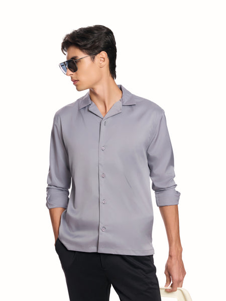 The Grey Korean Shirt