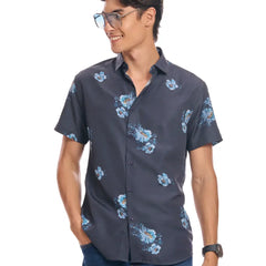 Mystic Blue Rose Shirt