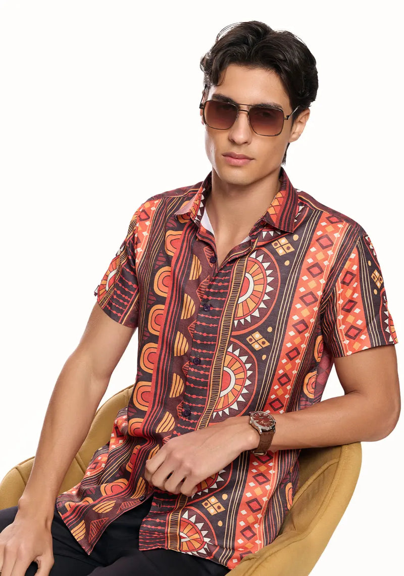 Sunset Afro Shirt
