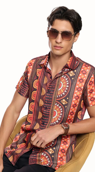 Sunset Afro Shirt