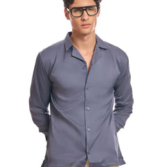 Elephant Gray Korean Shirt