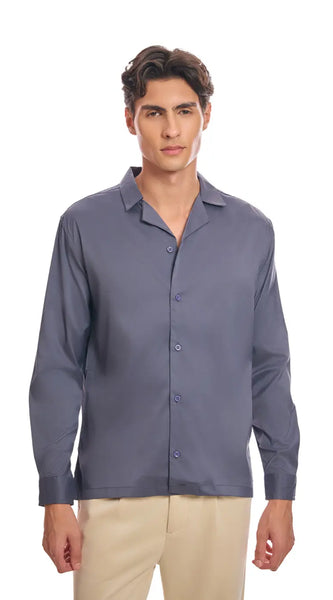 Elephant Gray Korean Shirt