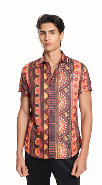 Sunset Afro Shirt