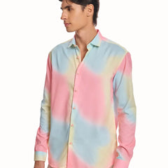 Abstract Long Sleeve Shirt