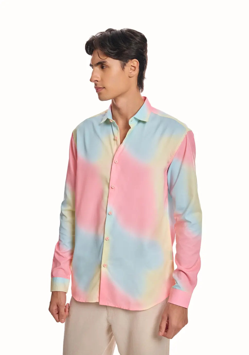 Abstract Long Sleeve Shirt