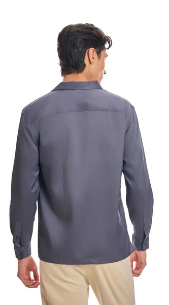 Elephant Gray Korean Shirt