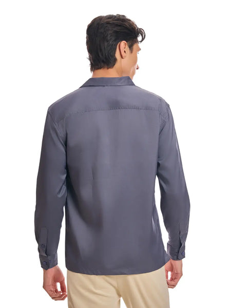 Elephant Gray Korean Shirt