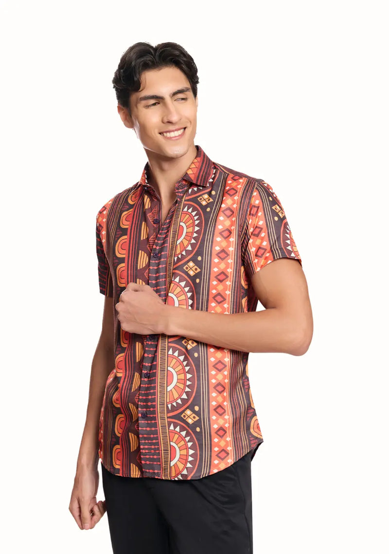 Sunset Afro Shirt