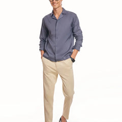 Elephant Gray Korean Shirt