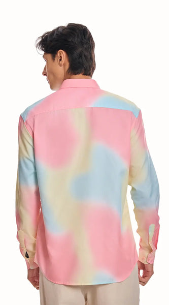 Abstract Long Sleeve Shirt