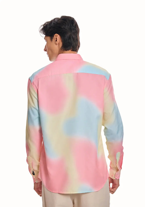 Abstract Long Sleeve Shirt