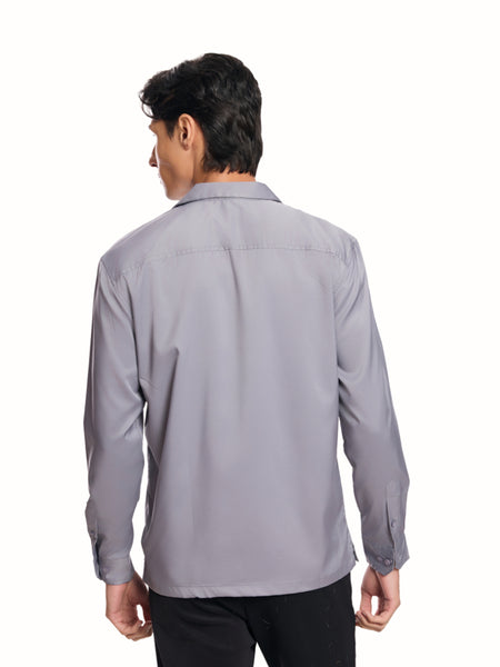 The Grey Korean Shirt