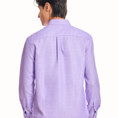Lilac Chequered shirt