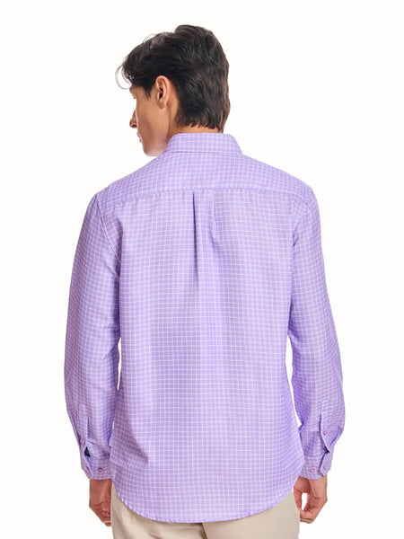 Lilac Chequered shirt