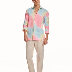 Abstract Long Sleeve Shirt