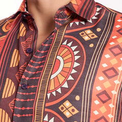 Sunset Afro Shirt