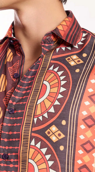 Sunset Afro Shirt