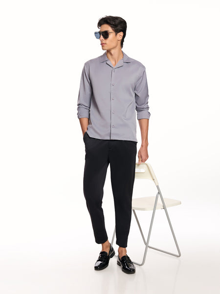 The Grey Korean Shirt