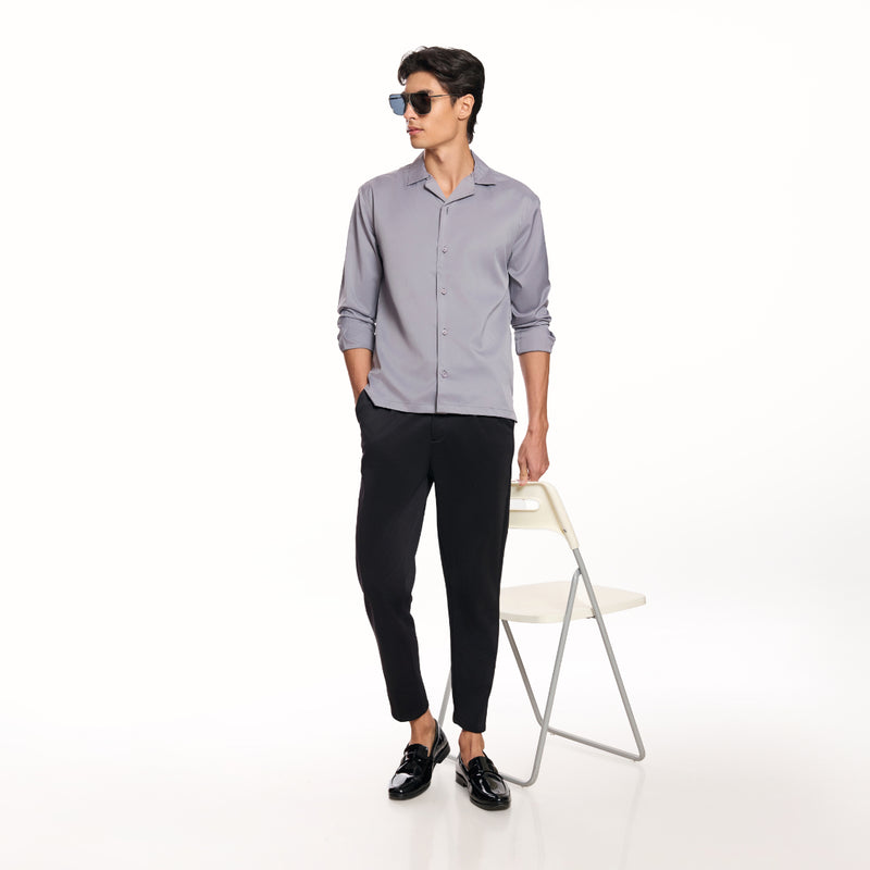 The Grey Korean Shirt