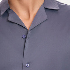 Elephant Gray Korean Shirt