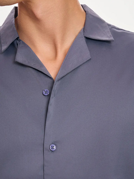 Elephant Gray Korean Shirt