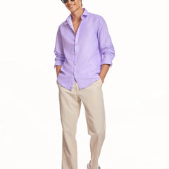 Lilac Chequered shirt