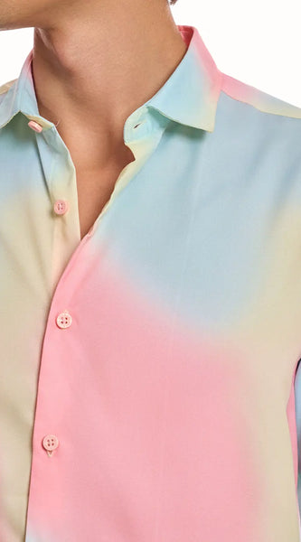 Abstract Long Sleeve Shirt