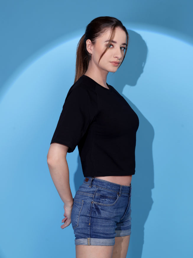 Midnight Muse Crop Top
