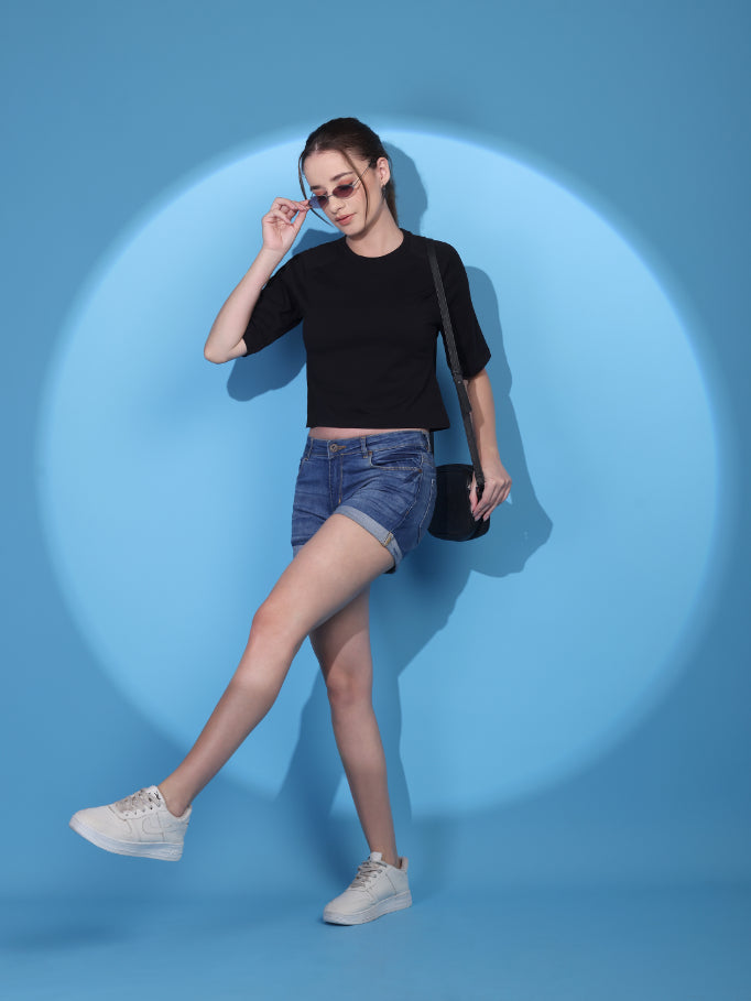 Midnight Muse Crop Top