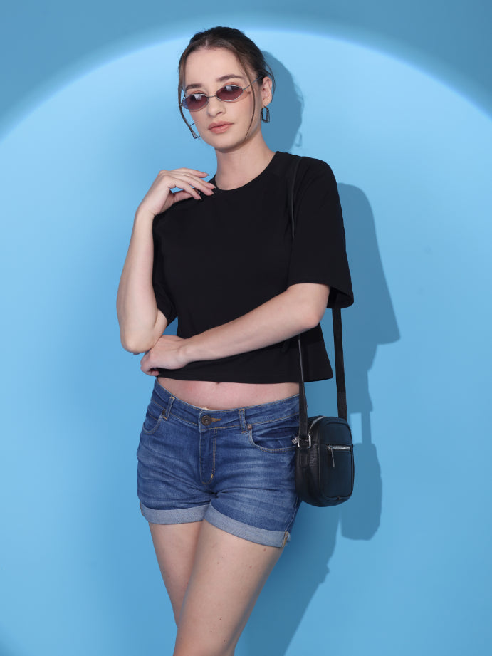Midnight Muse Crop Top