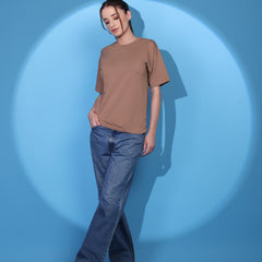 Raw Umber- Regular Tee