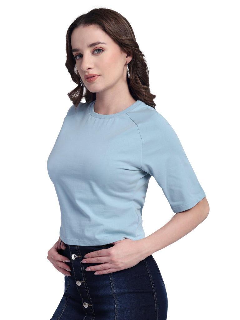 Sage Muse  -Crop Top