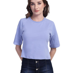 Violet Drift-  Crop Top