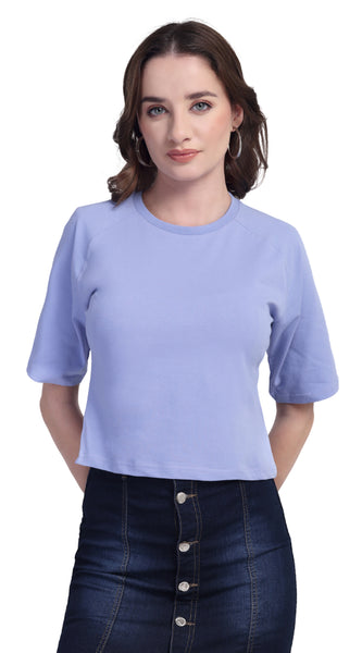 Violet Drift-  Crop Top