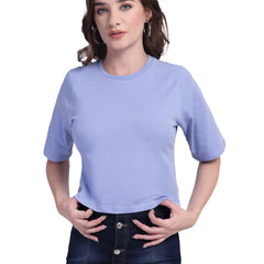 Violet Drift-  Crop Top