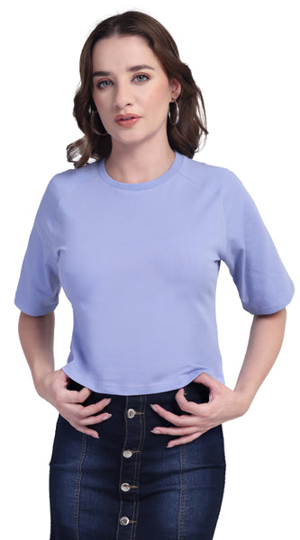 Violet Drift-  Crop Top