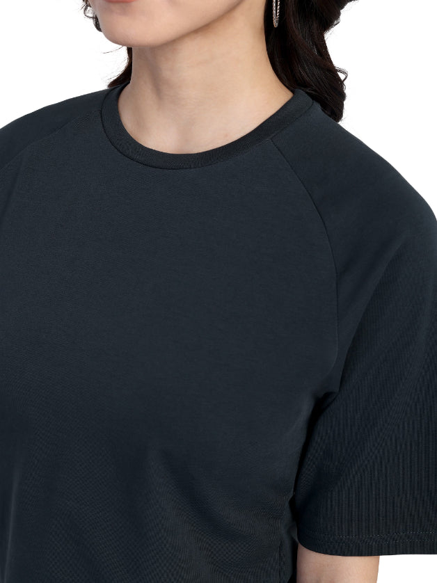 Slate Muse - Raglan Crop Top