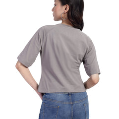 Slate Muse  -Crop Top