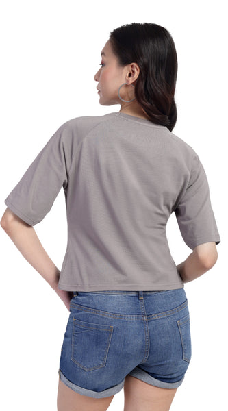 Slate Muse  -Crop Top