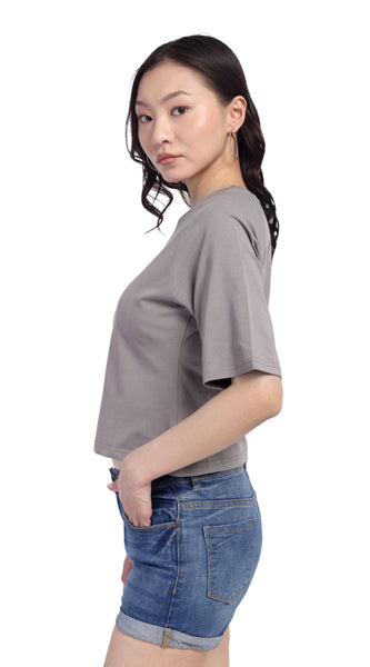 Slate Muse  -Crop Top