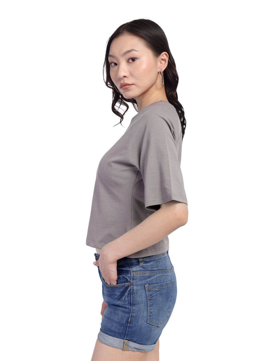 Slate Muse  -Crop Top