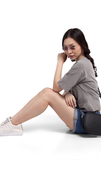 Slate Muse  -Crop Top