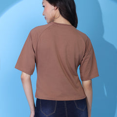 Terra Muse -Raglan Crop Top