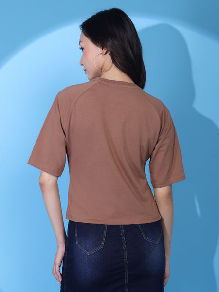 Terra Muse -Raglan Crop Top