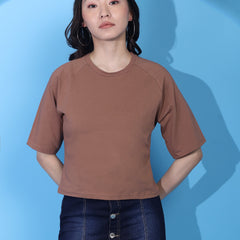 Terra Muse -Raglan Crop Top