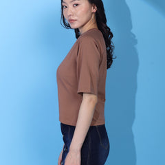 Terra Muse -Raglan Crop Top