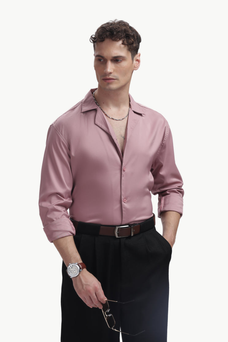 Candy Pink Korean Shirt