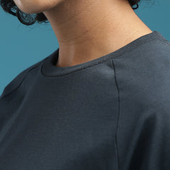 Slate Muse - Raglan Crop Top